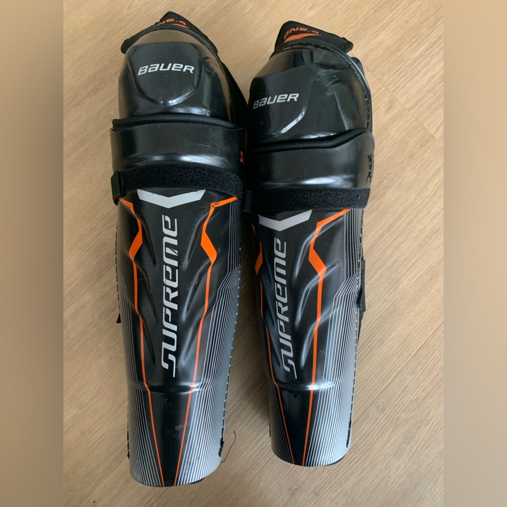 Bauer Supreme Shin Guards | Men’s Large 17”